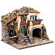 Nativity scene accessory, small village with water mill 30X40X35 cm s3