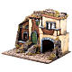 Nativity scene accessory, small village with water mill 30X40X35 cm s4
