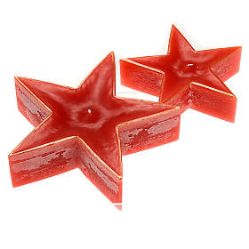 Velas Navideñas: Vela Navidad estrella roja