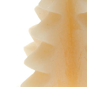 Christmas candle, ivory pine