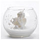 Christmas candle & Angel in glass ball s1