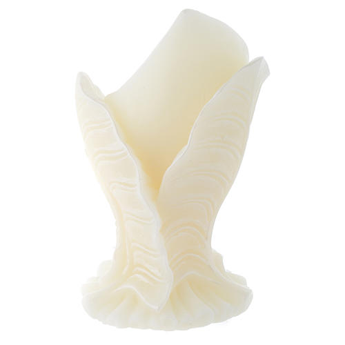 Candle with calla lilly 3