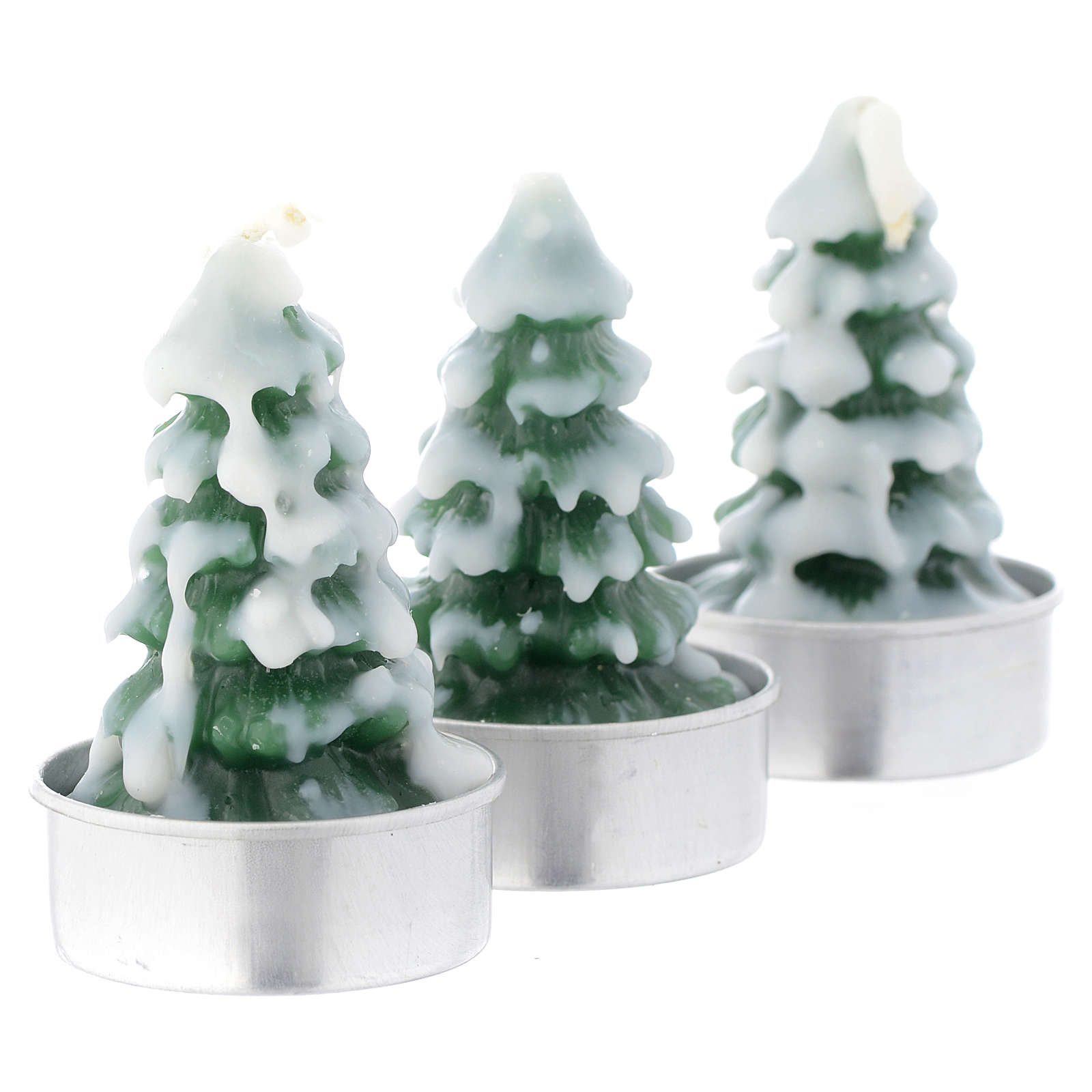 Christmas tree candle set 3 candles online sales on HOLYART co uk