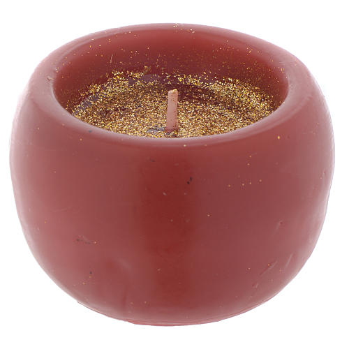 Christmas candle for lantern red 4.7cm of height 1