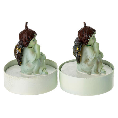 Christmas candle Naïf Angel, set of 2 pieces 3