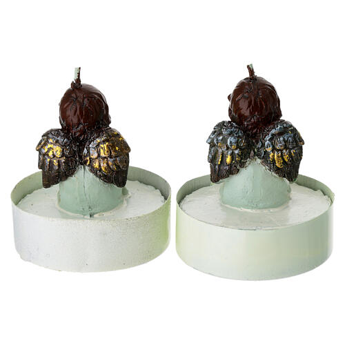 Christmas candle Naïf Angel, set of 2 pieces 4