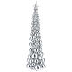 Christmas candle Moscow tree silver finish 18 1/2 in s1