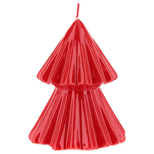 Red Christmas tree candle Tokyo 5 in 1