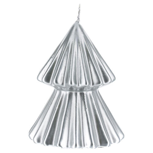Silver Christmas tree candle Tokyo 5 in 2