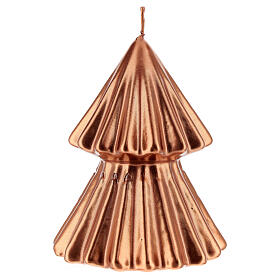 Copper Christmas tree candle Tokyo 5 in