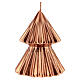Copper Christmas tree candle Tokyo 5 in s2