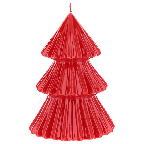 Red Tokyo Christmas tree candle 7 in 1