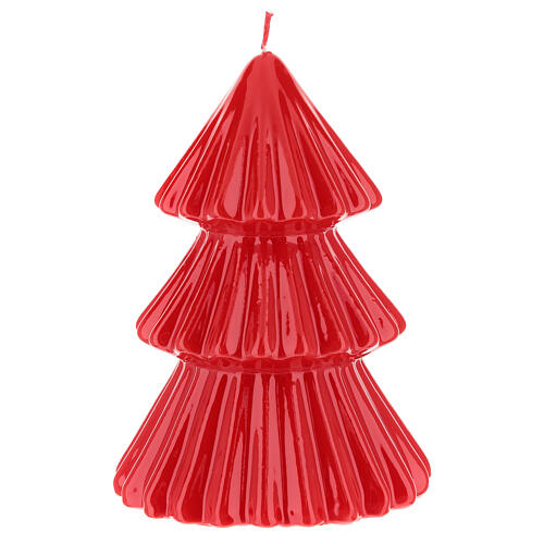 Red Tokyo Christmas tree candle 7 in 2