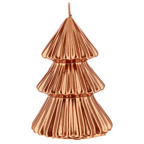 Copper Tokyo Christmas tree candle 7 in