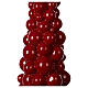 Mosca burgundy Christmas candle 30 cm s2
