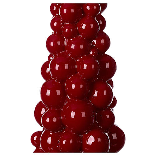 Vela de Natal árvore Moscovo cor-de-vinho 30 cm 2