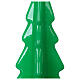 Oslo green Christmas candle 20 cm s2