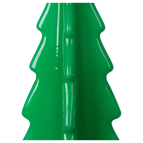 Oslo green Christmas candle 26 cm 2