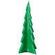 Oslo green Christmas candle 26 cm s1