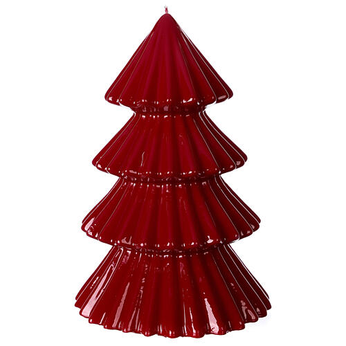 Vela de Natal árvore cor-de-vinho Tokyo 23 cm 3
