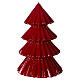 Vela de Natal árvore cor-de-vinho Tokyo 23 cm s3
