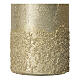 Candele Natale oro champagne 2 pz 170x70 mm s3