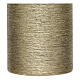 Christmas candles, satin gold, set of 4, 130x70 mm s3