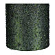 Christmas candles, set of 4, green with glittery flakes, 150x70 mm s3