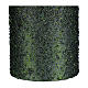 Velas navideñas 4 piezas verde copos 150x70 mm s3