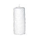 Christmas candles with snow effect, set of 4, 150x60 mm s2