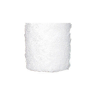 Velas navideñas 4 piezas nieve blanca 150x60 mm 3