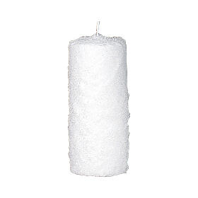 Candele natalizie 4 pz neve bianca 150x60 mm