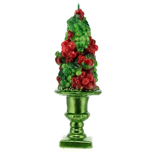 Kerze Obstbaum Amphore, 10 cm 5