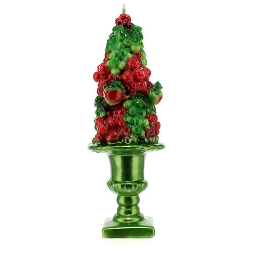 Candela anfora albero frutta diametro 10 cm 1