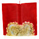 Candela libro rosso presepe 15x15x10 cm s4