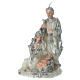 Holy Family candle with sheep 25x15x10 cm s1