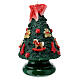 Christmas tree candle with teddy bears and rocking horses, 15 cm of diameter s3