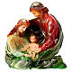 Christmas candle, Nativity Scene hug, 20x20x10 cm s1
