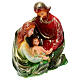 Christmas candle, Nativity Scene hug, 20x20x10 cm s3