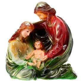 Świeca objęcie narodziny Jezusa 20x20x10 cm