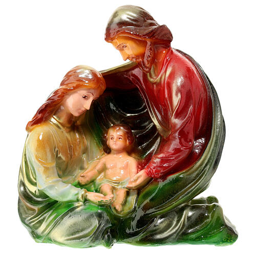 Świeca objęcie narodziny Jezusa 20x20x10 cm 1