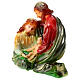 Nativity candle hug embrace 20x20x10 cm s2