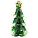 Stylised Christmas tree candle with star on the top, 20 cm of diameter s2