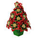 Christmas tree candle of poinsettia, 25 cm of diameter s3