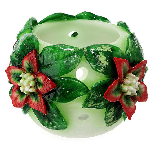 Candle holder Christmas stars bowl candle d. 30 cm 5