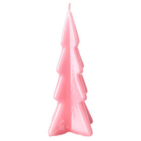 Christmas tree candle Oslo pale pink 16 cm
