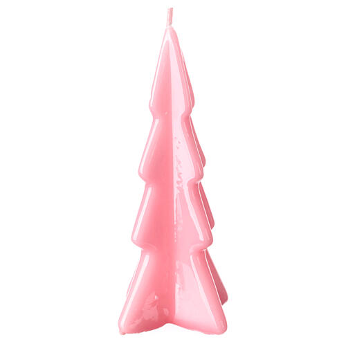 Christmas tree candle Oslo pale pink 16 cm 2