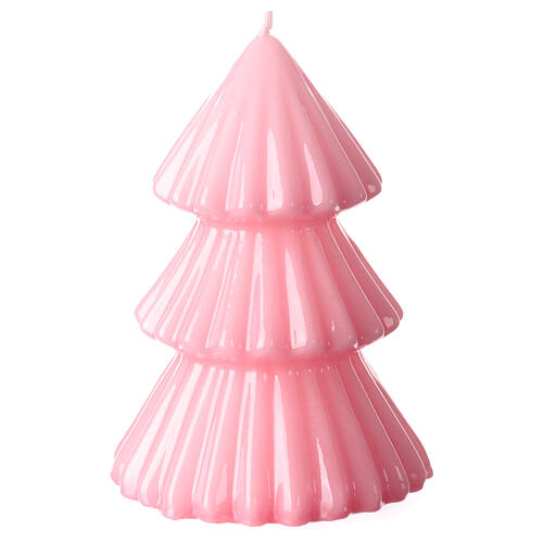 Candela Tokyo rosa pallido Natale 18 cm 1