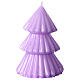 Christmas candle, Tokyo Christmas tree, lilac, 7 in s1