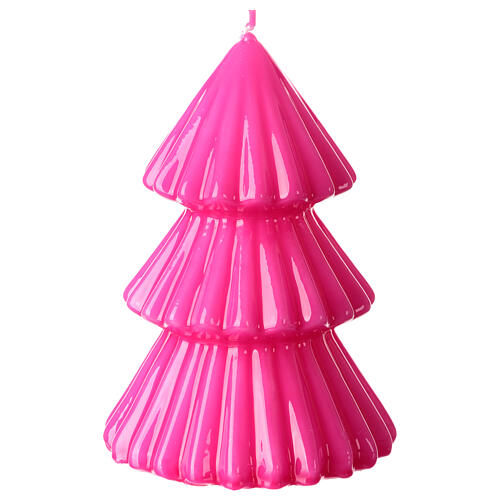 Tokyo candle, fuchsia Christmas tree, 7 in 1